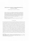 Research paper thumbnail of The financial value of a weak information on a financial market