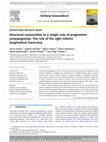 Research paper thumbnail of Structural connectivity in a single case of progressive prosopagnosia: The role of the right inferior longitudinal fasciculus