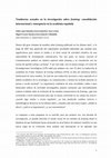 Research paper thumbnail of Tendencias actuales en la investigación sobre framing: consolidación internacional y emergencia en la academia española