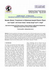 Research paper thumbnail of Waste Water Treatment