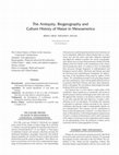 Research paper thumbnail of The Antiquity, Biogeography and Culture History of Maize in Mesoamerica. 