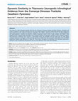 Research paper thumbnail of Dynamic Similarity in Titanosaur Sauropods: Ichnological Evidence from the Fumanya Dinosaur Tracksite (Southern Pyrenees)