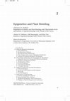 Research paper thumbnail of Epigenetics and plant breeding