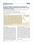 Research paper thumbnail of Re-Fraction: A Machine Learning Approach for Deterministic Identification of Protein Homolog