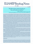 Research paper thumbnail of The Montenegrin Political Landscape: the end of political stability?