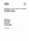 Research paper thumbnail of Executive Summary - Evaluation of the Action for Children UK Neglect Project