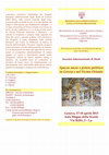 Research paper thumbnail of Spazio sacro e potere politico in Grecia e nel Vicino Oriente