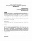 Research paper thumbnail of La institucionalización del tiempo: subjetividad y relaciones de poder en los calendarios mesoamericanos