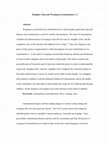 Research paper thumbnail of Daughter Zion and Weeping in Lamentations 1–2