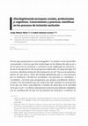 Research paper thumbnail of (Des)legitimando jerarquías sociales, profesionales y cognitivas. Conocimiento y prácticas científicas en los procesos de inclusión-exclusión