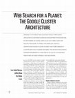 Research paper thumbnail of Web search for a planet: The Google cluster architecture