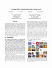 Research paper thumbnail of Learning Object Categories from Google's Image Search