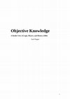 Research paper thumbnail of Objective knowledge