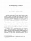 Research paper thumbnail of El conocimiento de la sociedad