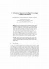 Research paper thumbnail of A Mathematical Approach to Intelligent Processing of Complex Event Patterns