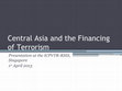 Research paper thumbnail of Central Asia radicalization