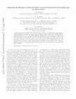 Research paper thumbnail of Improving the efficiency of ultracold dipolar molecule formation by first loading onto an optical lattice