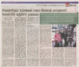 Research paper thumbnail of Kesintisiz küresel neoliberal projenin kesintili eğitim yasası