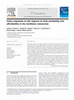 Research paper thumbnail of Policy responses to GEC impacts on food availability and affordability in the Caribbean community