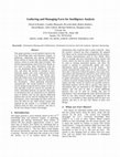 Research paper thumbnail of Gathering and Managing Facts for Intelligence Analysis