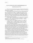 Research paper thumbnail of The War Comes Home: The Toll of War and the Shifting Burden of Care