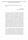 Research paper thumbnail of 2009. Der Kaiserkult im römischen Zypern und im alten Japan. In Proceedings des zweiten deutsch-japanisch-koreanischen Stipendiatenseminars, 47-52. Berlin: Japanisch-Deutsches Zentrum Berlin.