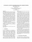 Research paper thumbnail of Automatic License Plate Detection using Gabor Filtering and Cross Cuts