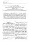 Research paper thumbnail of Using satellite altimetry data to augment flow estimation techniques on the Mekong River