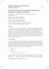 Research paper thumbnail of A global parametric programming optimisation strategy for multilevel problems