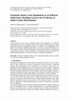 Research paper thumbnail of Stochastic Monte Carlo Simulations as an Efficient Multi-Scale Modeling Tool for the Prediction of Multi-Variate Distributions