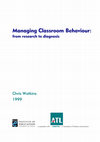 Research paper thumbnail of Managing classroom behaviour From research to diagnosis