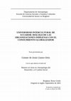 Research paper thumbnail of Universidad Intercultural de Ecuador: Diálogo de las Organizaciones Indígenas con el Conocimiento Globalizador