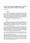 Research paper thumbnail of Onlar Olmasa Evimizi Kim Temizleyecek? Korunaklı Yaşamıyla Adana Varsılı /   If They Wouldn’t Be Who Could Clean Our House? The Better-Off People in Adana with their Secure Life