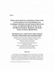 Research paper thumbnail of Population genetics and spatial structure in two Andean cats (the pampas cat, Leopardus pajeros and the Andean mountain cat, L. jacobita) by means of nuclear and mitochondrial markers and some notes on skull biometrics.