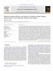 Research paper thumbnail of Molluscan foraging efficiency and patterns of mobility amongst foraging agriculturalists