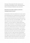 Research paper thumbnail of Phenomenology and Virtue Ethics: Complementary Anti-theoretical Methodological and Ethical Trajectories?