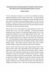 Research paper thumbnail of Social policies aimed at reducing prejudice and intergroup conflict would do well to take account of social psychological research in the area.  