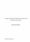 Research paper thumbnail of ECONOMIC GLOBALIZATION AND THE ROLE OF NATION-STATE IN ECONOMY: THE CASE OF EU