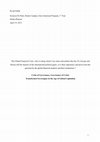 Research paper thumbnail of Crisis of Governance, Governance of Crisis: Transformed Sovereignty in the Age of Global Capitalism