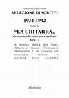 Research paper thumbnail of "LA CHITARRA" rivista mensile letteraria e musicale Vol. 2 "Selezione di scritti 1934-1942" [Preview, 2012-7]