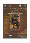 Research paper thumbnail of Interpretazioni simboliche della scrittura araba nell'esoterismo islamico medievale - Prospettive sacre d'Oriente e d'Occidente, IV seminario, Il Simbolismo: la Grammatica del Sacro (Palermo, 3 marzo 2012)