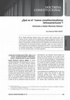 Research paper thumbnail of ¿Qué es el “nuevo constitucionalismo latinoamericano”? Entrevista a Rubén Martínez Dalmau