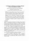 Research paper thumbnail of Classificador de alinhamento de ontologias utilizando técnicas de aprendizado de máquina