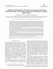 Research paper thumbnail of A simulation of the importance of length of growing season and canopy functional properties on the seasonal gross primary production of temperate alpine meadows