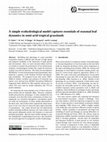 Research paper thumbnail of A simple ecohydrological model captures essentials of seasonal leaf dynamics in semi-arid tropical grasslands