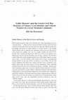 Research paper thumbnail of 'Little Moscow'and the Greek Civil War: Memories of Violence, Local Identities and Cultural Practices In a Greek Mountain Community