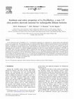 Research paper thumbnail of Synthesis and redox properties of LixNi2(MoO 4)3: A new 3-V class positive electrode material for rechargeable lithium batteries