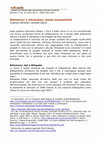 Research paper thumbnail of Bibliotecari e wikipediani, alleati insospettabili