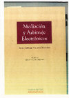 Research paper thumbnail of Mediacion y arbitraje electronicos Monografia Indice