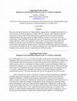 Research paper thumbnail of Kinsella, W. J. (2013). Negotiating nuclear safety: Responses to the Fukushima disaster by the US nuclear community. STS Forum on Fukushima, University of California-Berkeley.  